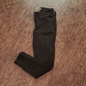 Levi's Black 711 Skinny Jeans